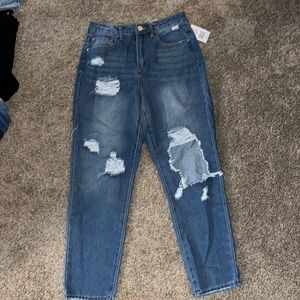 Indigo Rein Super High Rise Jeans